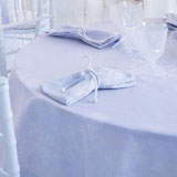 Le Jacquard Francais A La Folie Aquamarine Table Linens | Gracious Style