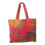 Abstract Watercolor Terry Tote Bag by Fresco | Gracious Style
