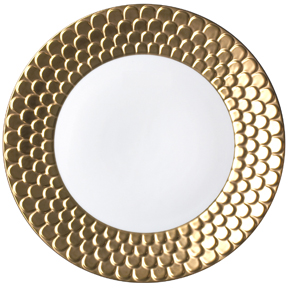 Aegean Sculpted Gold Dinnerware | Gracious Style
