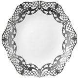 Alencon Platinum Porcelain Dinnerware from | Gracious Style
