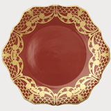 Alencon Red Porcelain Dinnerware from | Gracious Style