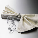 Ascutney Napkin Rings by Simon Pearce | Gracious Style