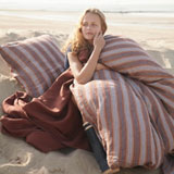Avignon Stripe Linen Duvet Cover | Gracious Style