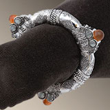 Balinese Platinum Napkins Rings | Gracious Style