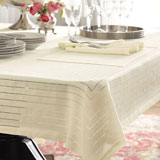 Bennett Linen Tablecloth, Placemats, Napkins | Gracious Style