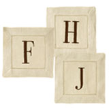 Monogrammed Linen Cocktail Napkins | Gracious Style