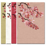 Blossom Embroidered Linen Hand Towels | Gracious Style