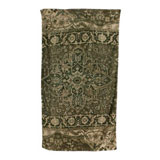 Casbah Rug Olive Bark Cotton Bath Towels by Fresco | Gracious Style