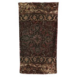 Casbah Rug Eggplant Cotton Bath Towels by Fresco | Gracious Style