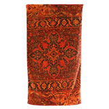 Casbah Rug Sunset Cotton Bath Towels by Fresco | Gracious Style
