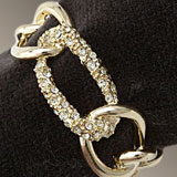 L'Objet Chain Links Gold Napkin Rings | Gracious Style