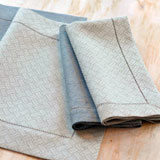 Chanel Weave Napkins, Placemats, Table Runners | Gracious Style