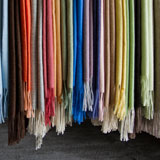 Alpaca Throw Blankets - Solid and Herringbone | Gracious Style