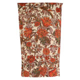 Damask Flowers Ivory Cotton Beach Towel by Fresco | Gracious Style