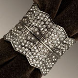 Art Deco Napkin Rings Swarovski Crystal | Gracious Style