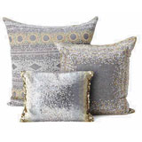 Kim Seybert Dotted Geometric Throw Pillows | Gracious Style