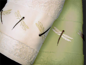 Dragonfly Bath Towels, Shower Curtains, Hand Towels | Gracious Style