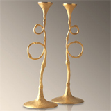 Evoca Candlesticks by L'Objet | Gracious Style