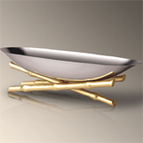 L'Objet Bambou Serving Boat | Gracious Style