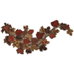 Kim Seybert beaded brown leaf runner | Gracious Style