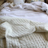 Pom Pom at Home Hampton Organic Linen Coverlet & Throw | Gracious Style