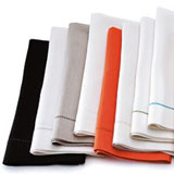 Kim Seybert Hemstitch Linen Napkins | Gracious Style