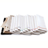 Kim Seybert Herringbone Linen Napkins | Gracious Style