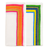 Kim Seybert Hot Stripe Linen Napkins | Gracious Style