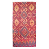 Ikat Diamond Gold Cotton Bath Towels by Fresco | Gracious Style