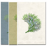 Juniper Hand Towels Embroidered Linen | Gracious Style