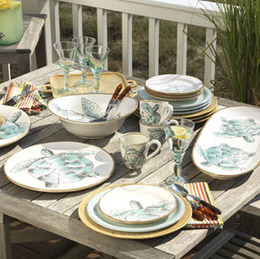 Sea Turtle Dinnerware by Vietri | Gracious Style