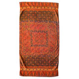 Kashmiri Rug Cotton Bath Towels by Fresco | Gracious Style
