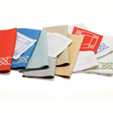 Kim Seybert Lattice Linen Napkins | Gracious Style