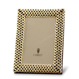 Gold Braids Picture Frame by L'Objet | Gracious Style