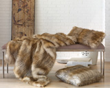 Peacock Alley Lucca Throw Blanket & Pillows | Gracious Style