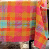 Garnier Thiebaut Mille Panache Garden Table Linens | Gracious Style