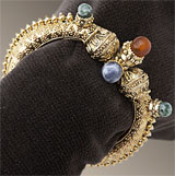 Moroccan Napkins Rings by L'Objet | Gracious Style