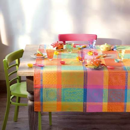 Mille Wax Creole Table Linens | Gracious Style