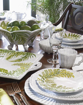 Painted Palms Dinnerware by Vietri | Gracious Style