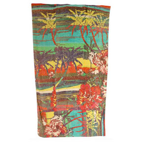 Palm Beach Cotton Beach Towel by Fresco | Gracious Style