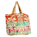 Rainbow Damask Terry Tote Bag by Fresco | Gracious Style