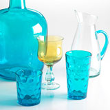 Recycled Prism colored Glassware by Vietri | Gracious Style