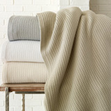Peacock Alley Riviera Hotel Cotton Blanket | Gracious Style