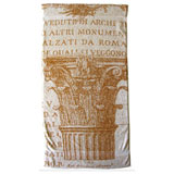 Roman Pillar Ivory Cotton Bath Towels by Fresco | Gracious Style