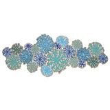 Round Coral Turquoise Beaded Table Runner | Gracious Style