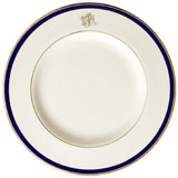Pickard Signature Monogram Blue China | Gracious Style
