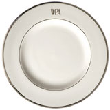 Pickard Signature Monogram China Platinum | Gracious Style