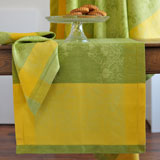 Linen Way St. Tropez Lime Table Linens | Gracious Style
