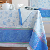 Linen Way Birds Blue Table Linens | Gracious Style