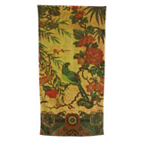Tropical Peacock Lime Cotton Bath Towels by Fresco | Gracious Style